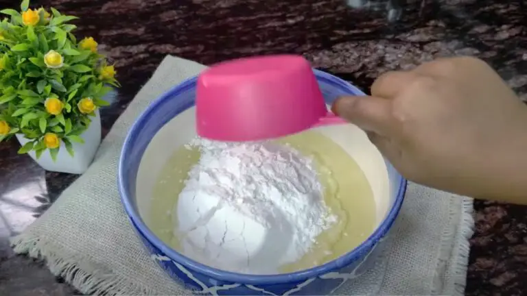 combining the wet ingredients in a bowl
