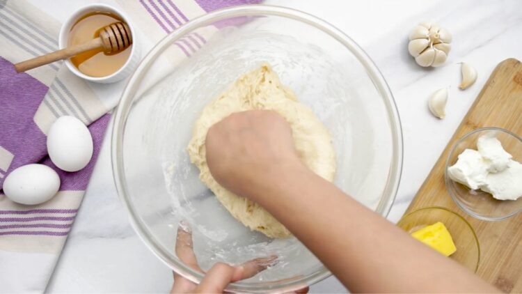 Knead the dough