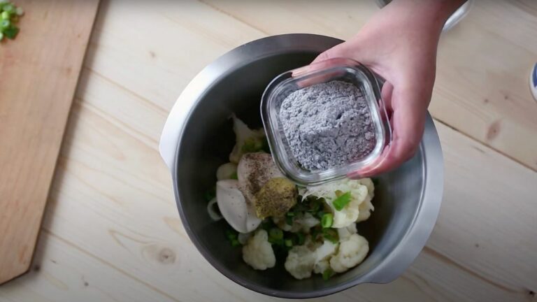 Preparing Egg Salad–Vegan egg salad