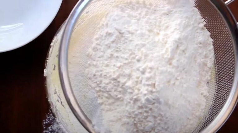 Sift and Add Dry Ingredients– Sri Lankan Butter Cake Recipe