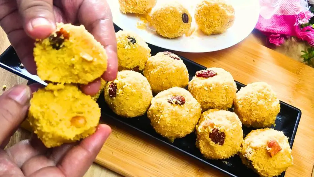 here is how to make besan ladoo