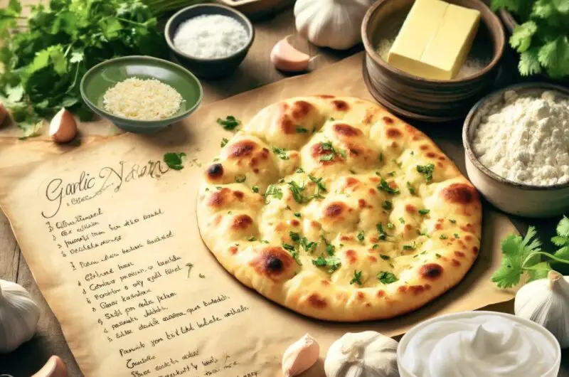 Fast and Simple Garlic Naan Recipe  