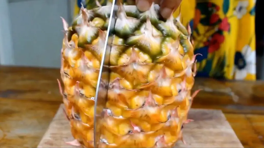 Halve the Pineapple