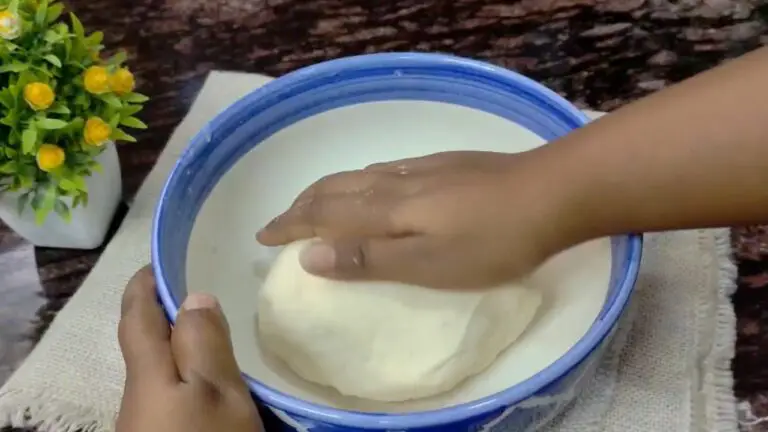 Keep kneading the dough