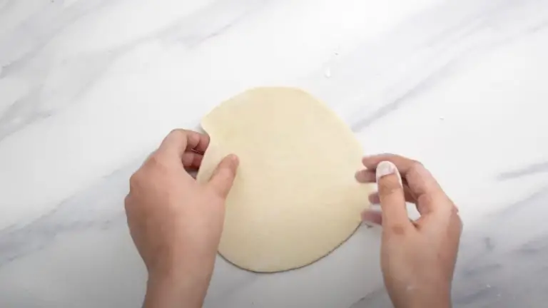 kneading the dough