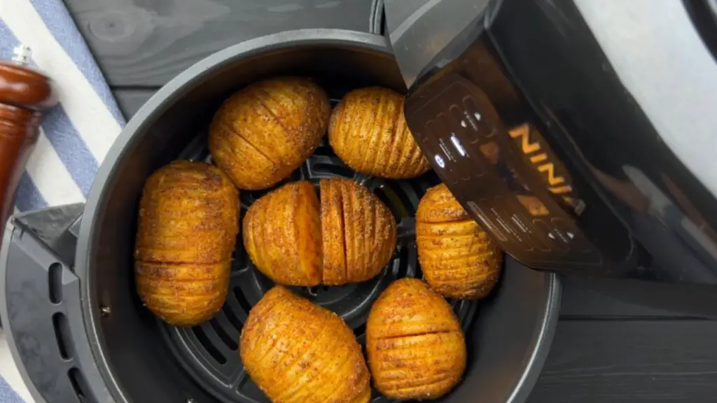 here is how to air fry baked potatoes