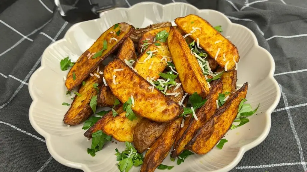 Crispy Air Fryer Potato Wedges