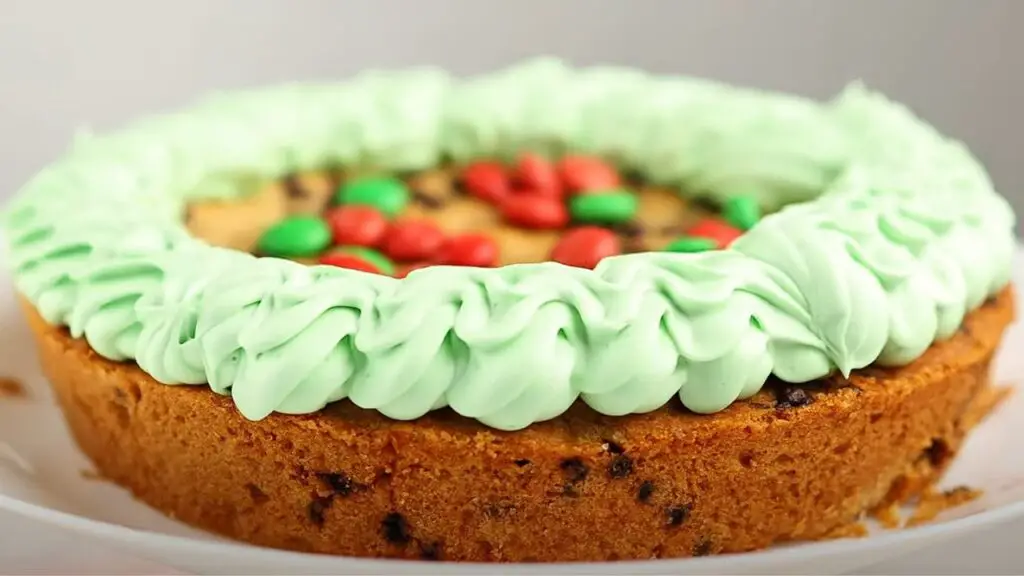 giant christmas skillet cookie recipe