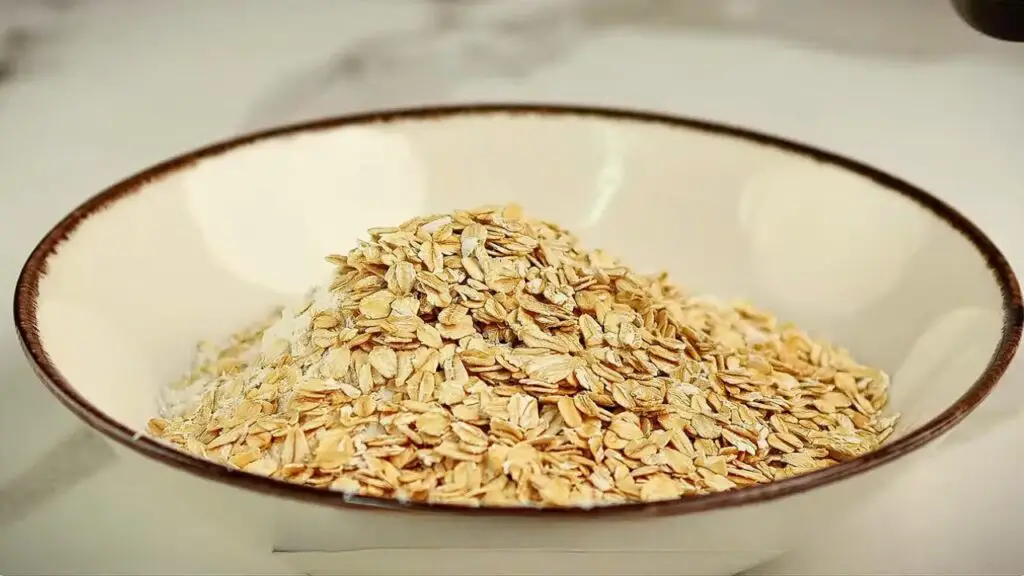 quick oats as main ingredient