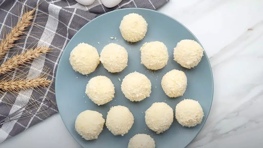 coating of potato balls