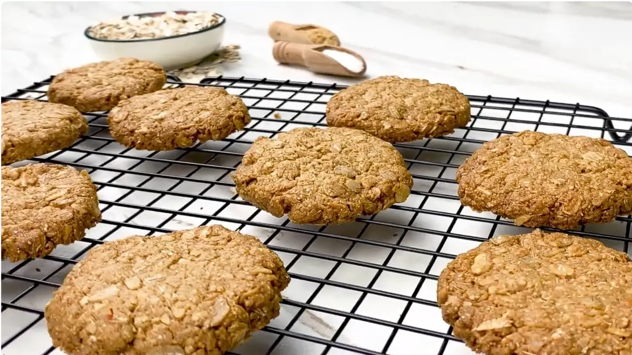 cooling of cookies after baking