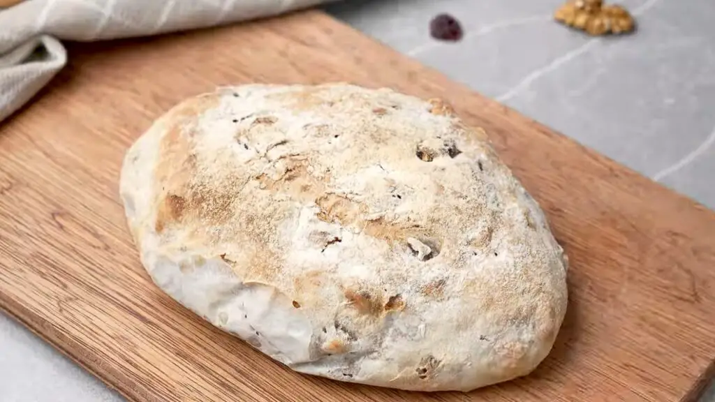 crusty walnut bread