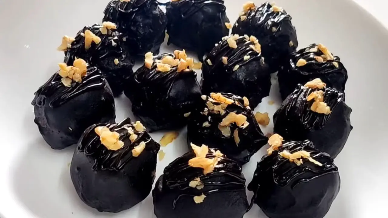 dark chocolate energy balls