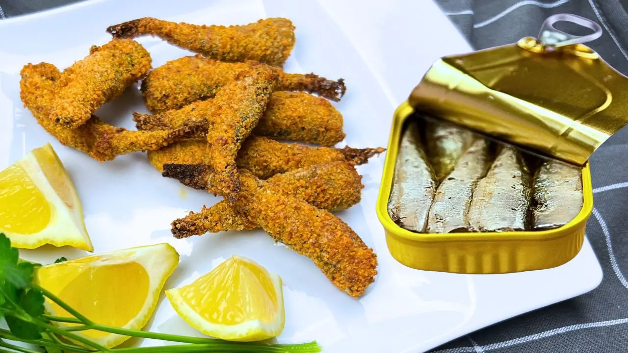healthy crispy air fryer sardines recipe
