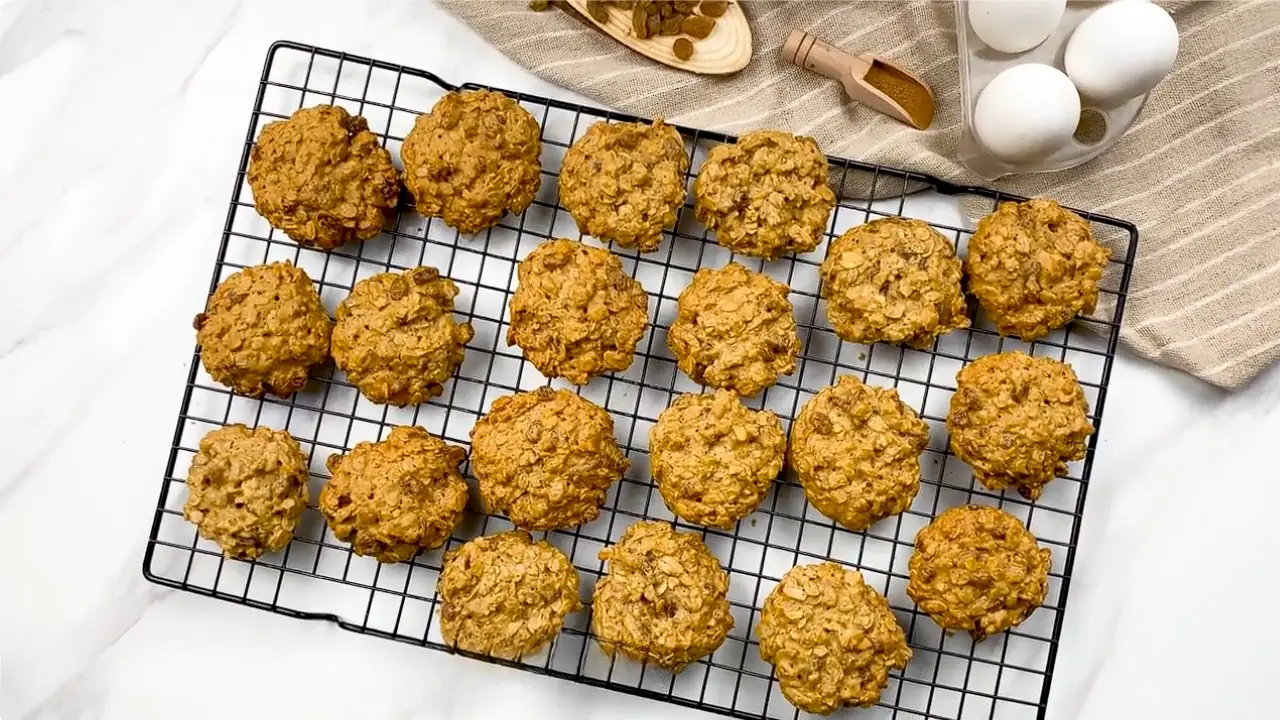 healthy oatmeal cookies