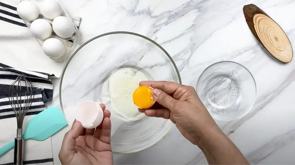 seperating the yolks