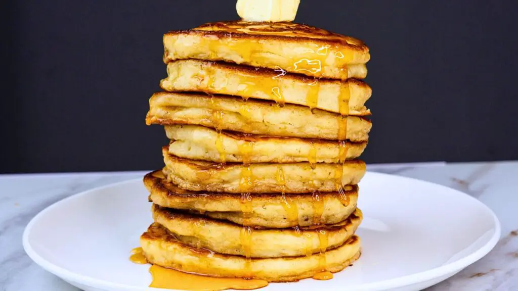 stack the pancakes