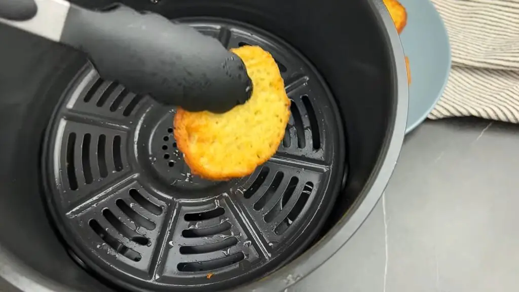 taking them out of air fryer