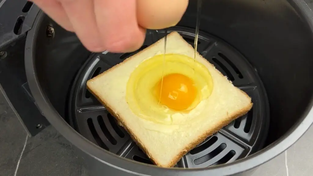 adding of egg