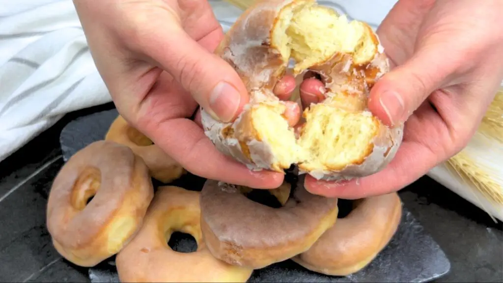 air fryer glazed donuts