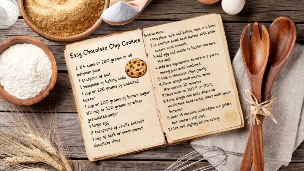 easy chocolate chip cookies recipes with few ingredients