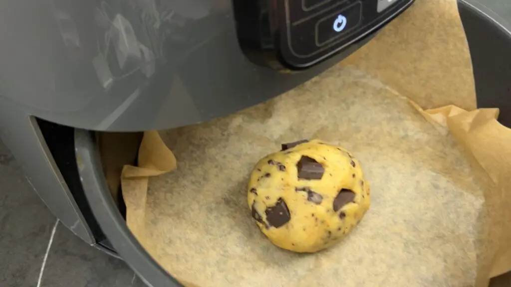 making cookies in ninja air fryer
