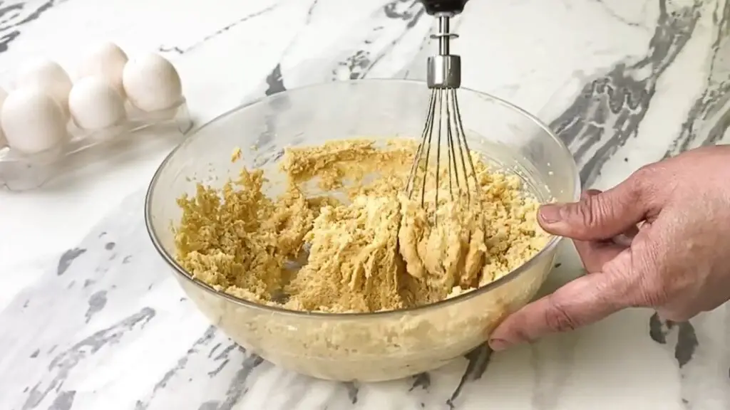 mixing of wet ingredients