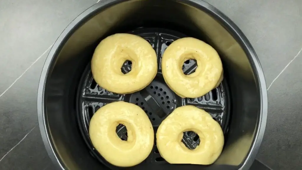 preparing of donut