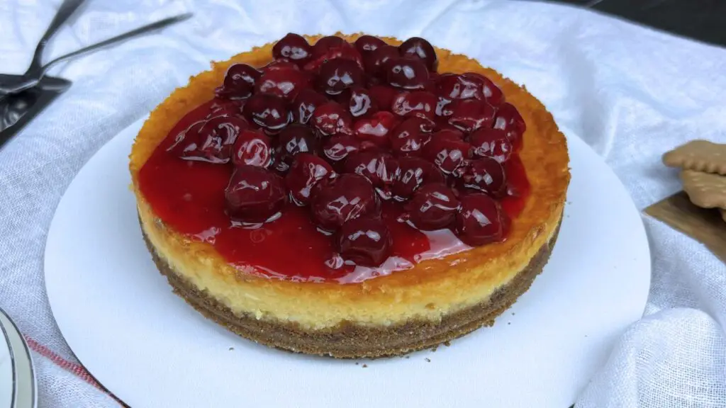 air fryer mini cheesecake
