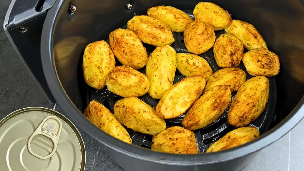 air fryer tinned potatoes