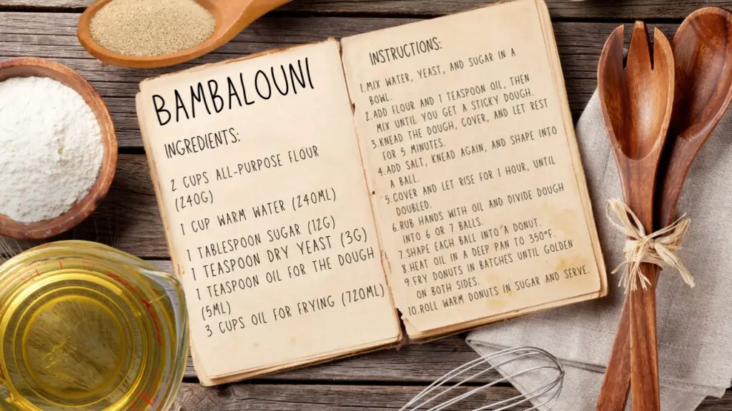 bambalouni recipe