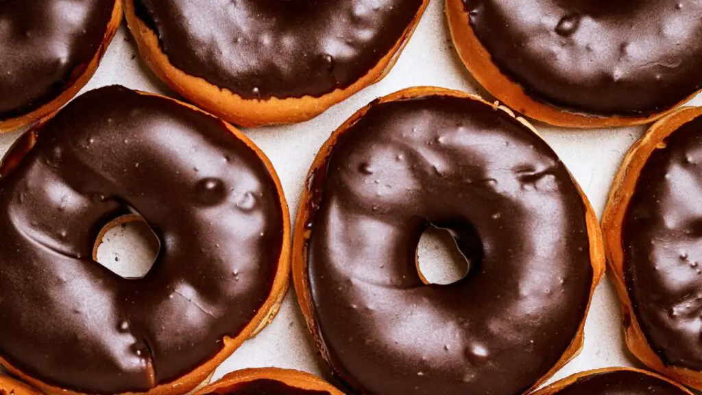 chocolate glazed donut