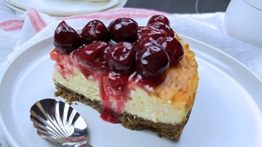 easy air fryer cheesecake