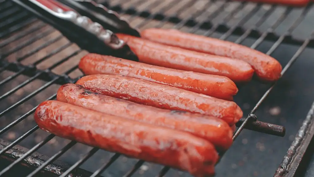 hotdog grilled