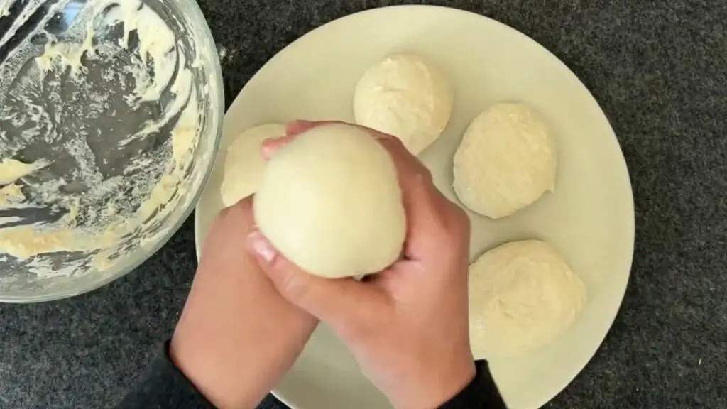shaping the dough