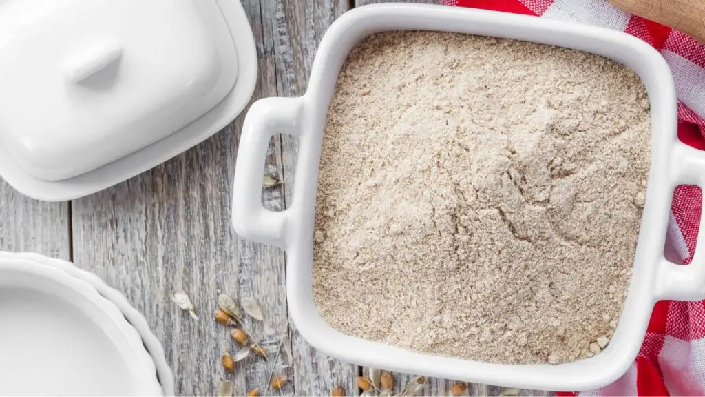 whole wheat grain flour