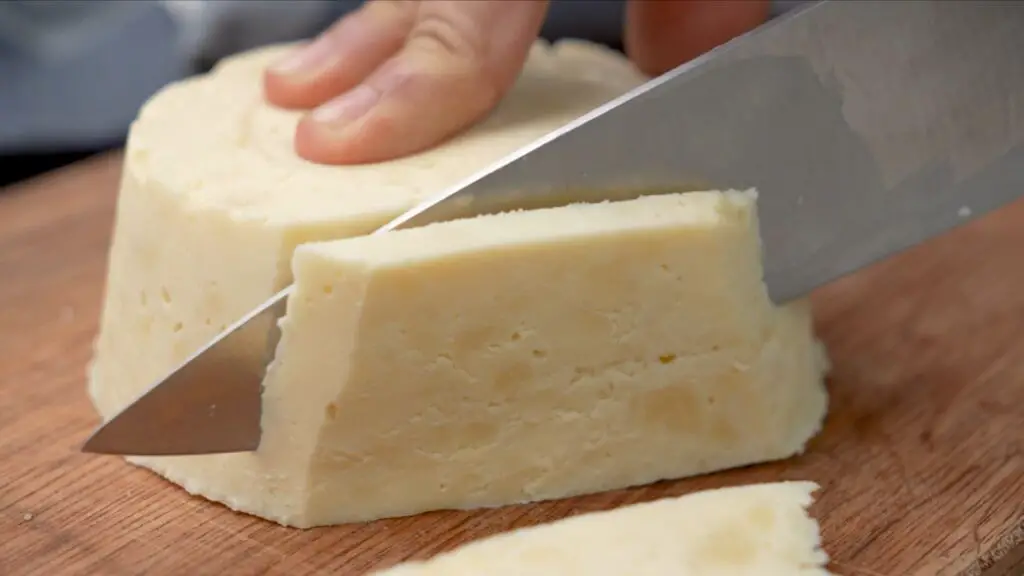Homemade cheese for sandwiches