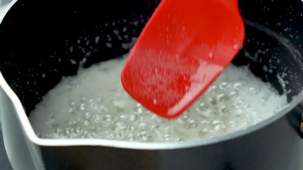 Making The Sugar Syrup