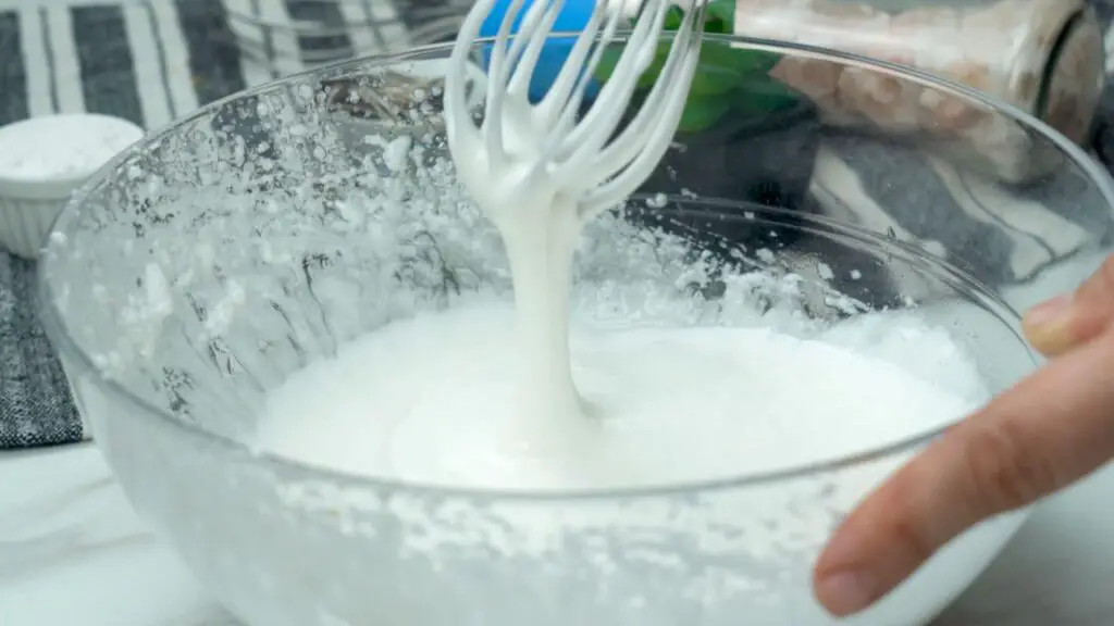 egg white mixture