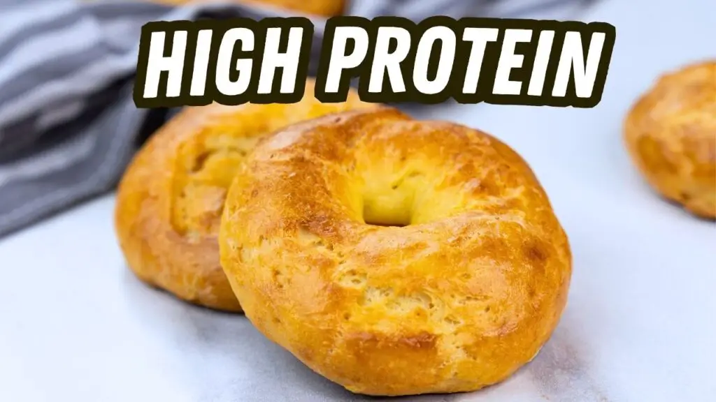 high protein bagels with Greek yogurt