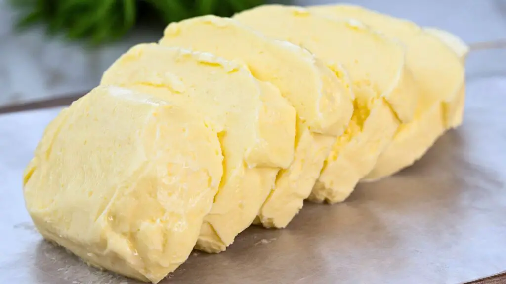 how to make butter from double cream
