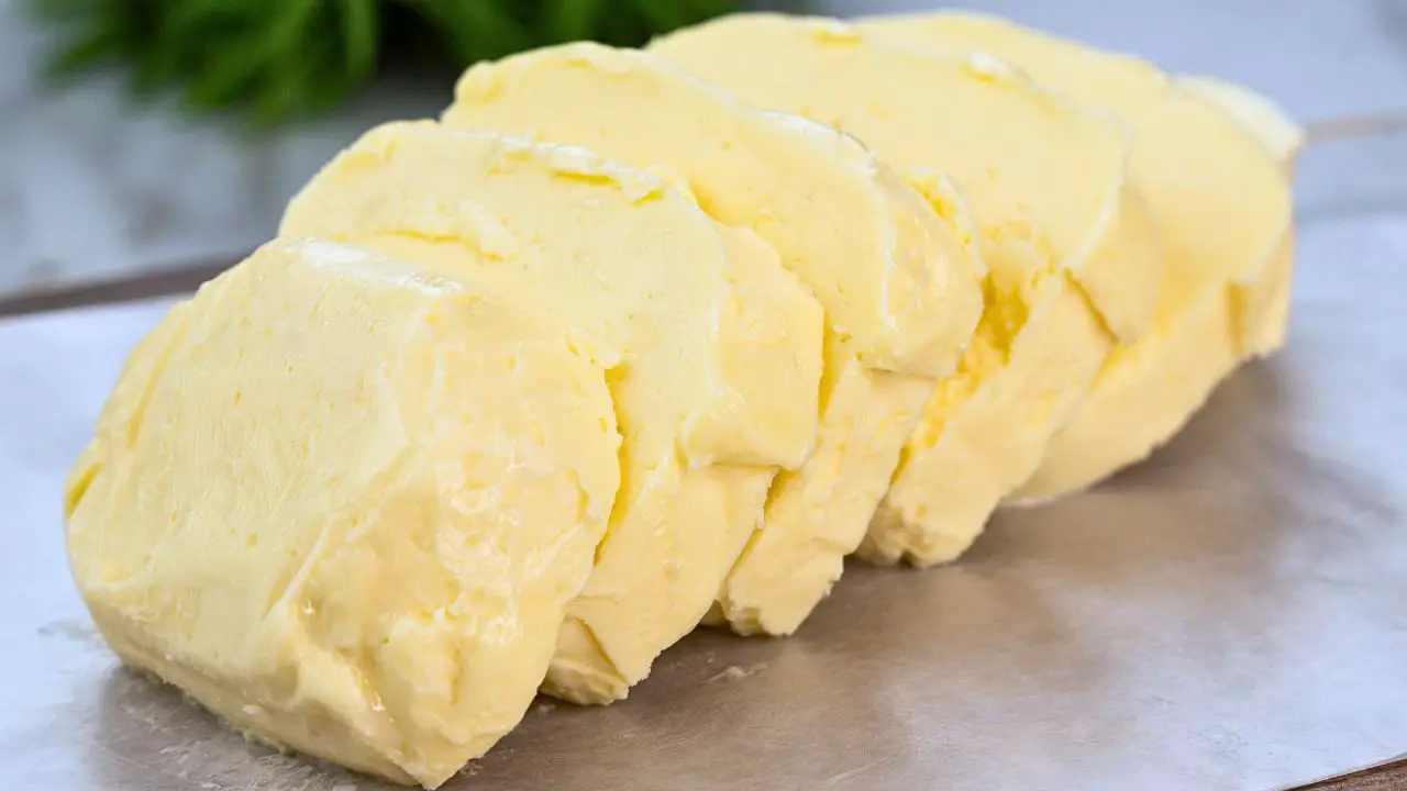 how to make butter from double cream