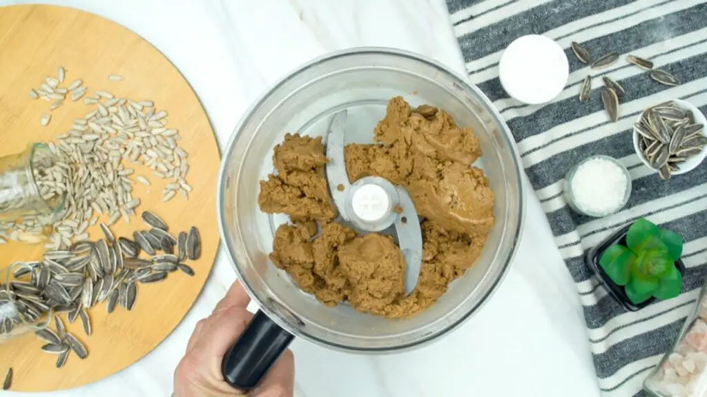 making sunflower seed butter