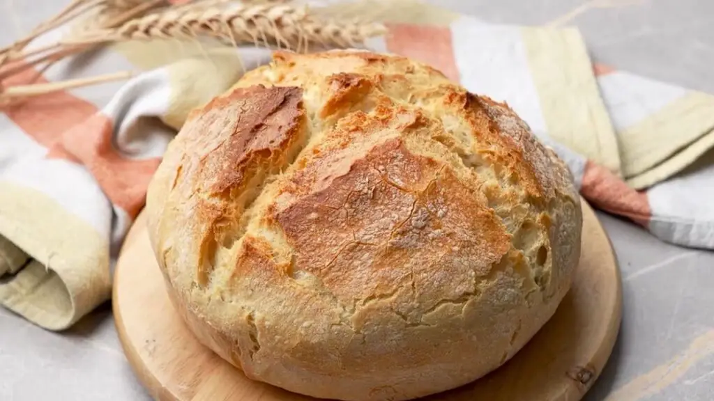 baked crusty bread