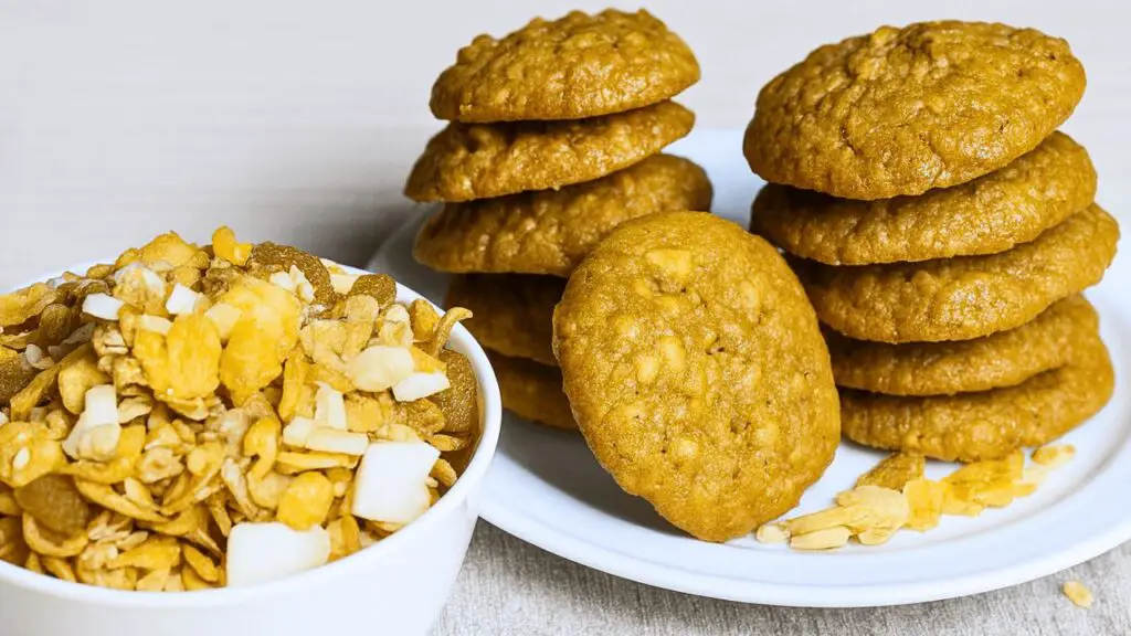 chewy muesli cookies
