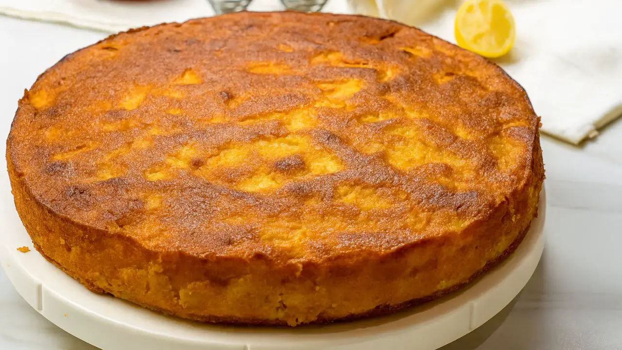 flourless apple cake