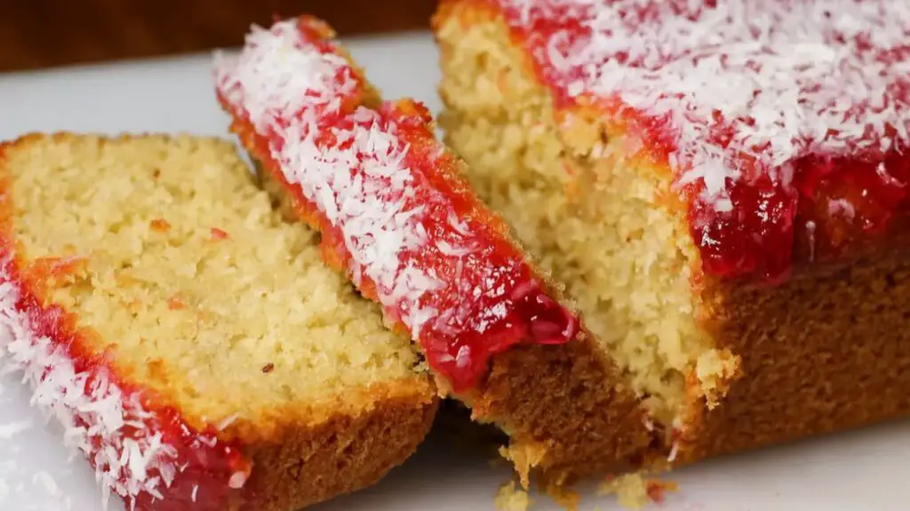 moist coconut loaf cake
