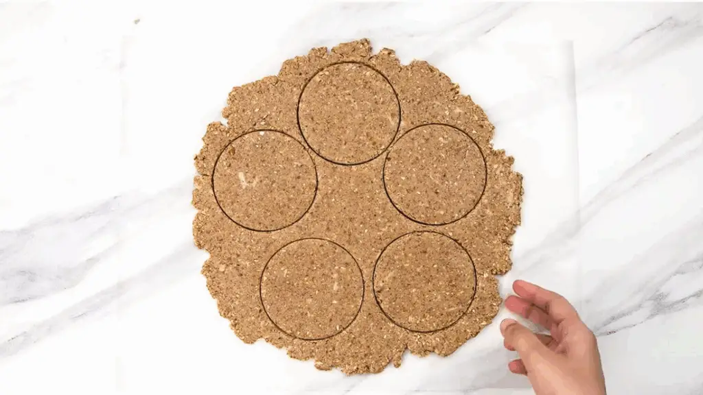 cutting of the dough