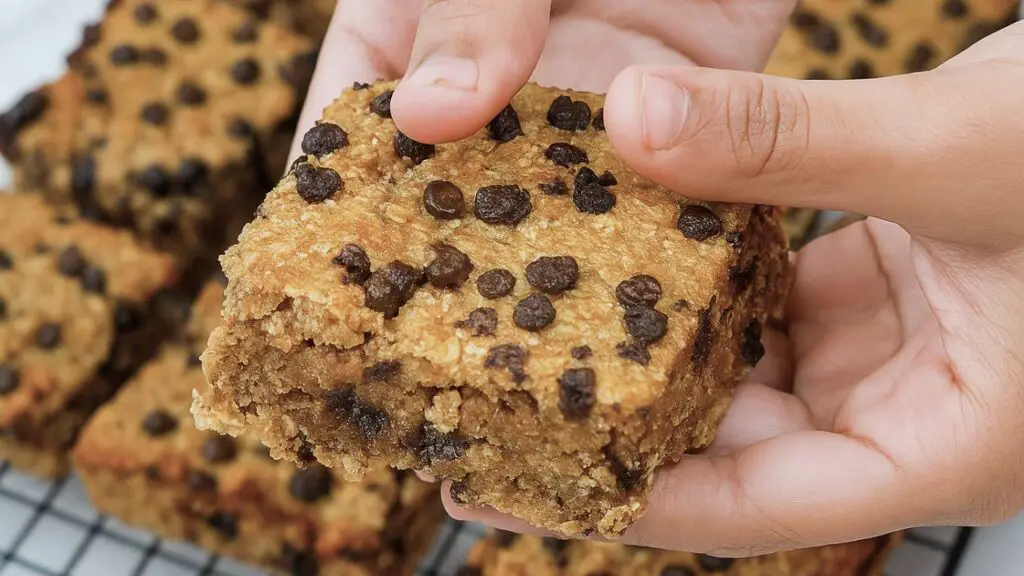 healthy breakfast oat bars recipe