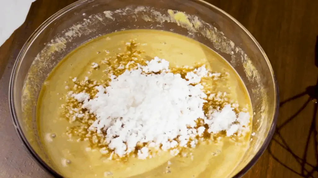 Stirring in Yogurt and Coconut